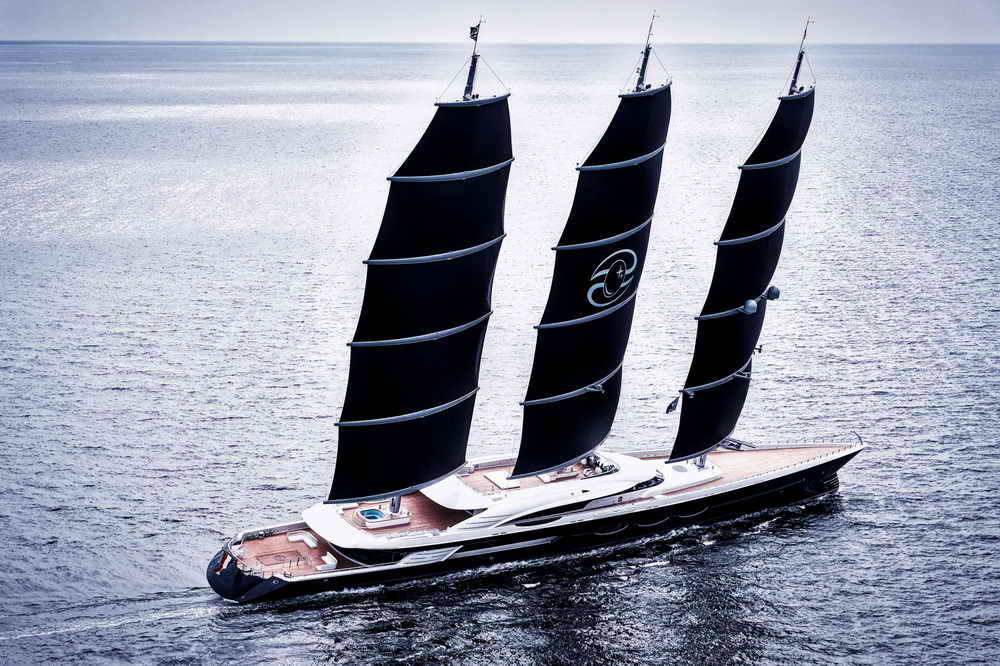 350-foot DynaRig yacht Black Pearl - Yachting Future