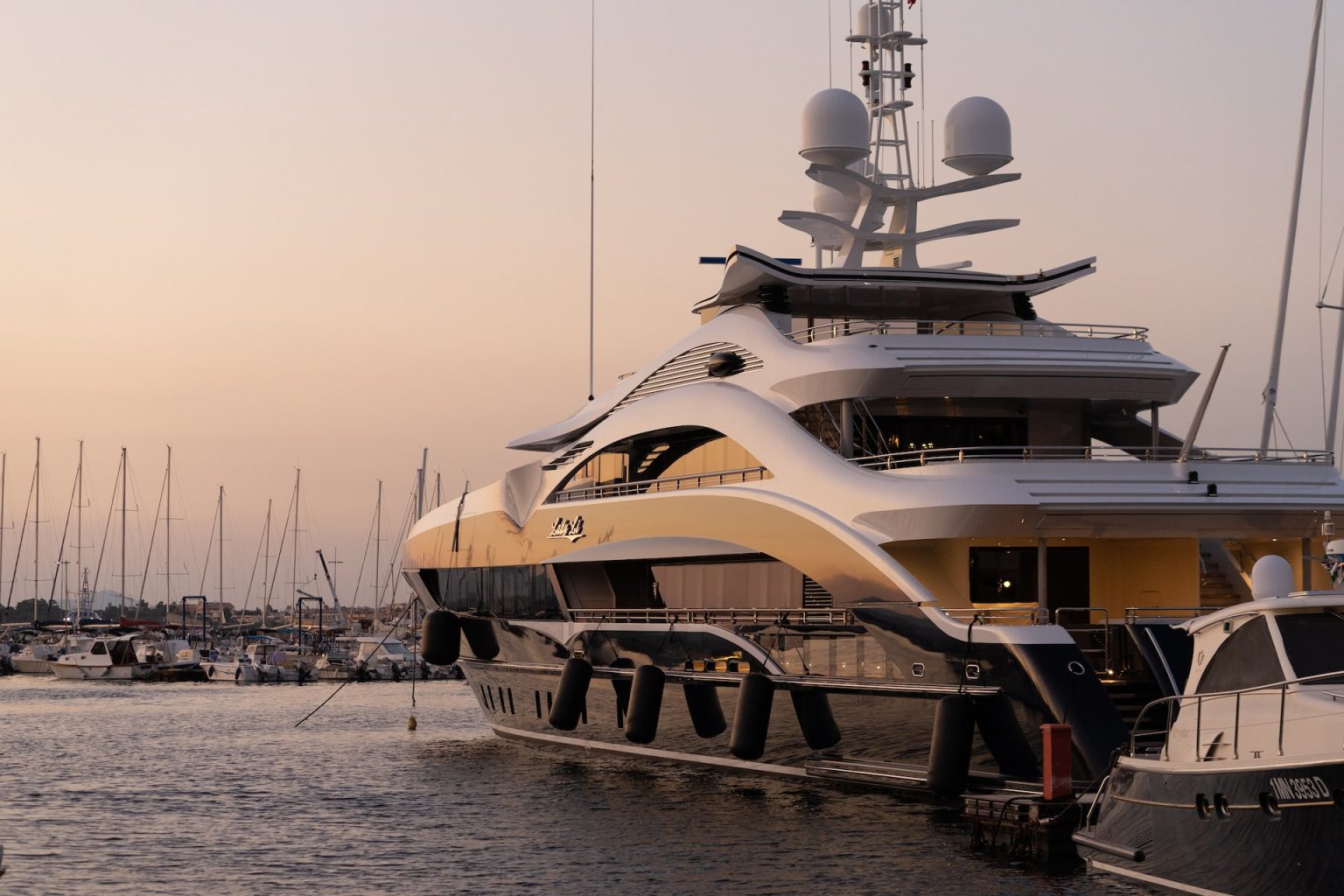 chartering the yacht